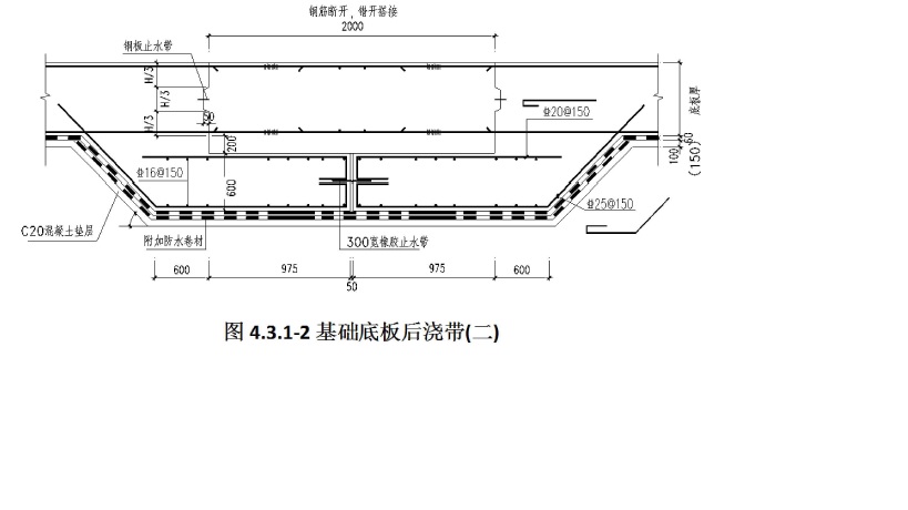 后浇带