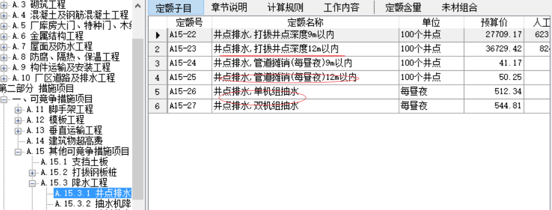 降水井