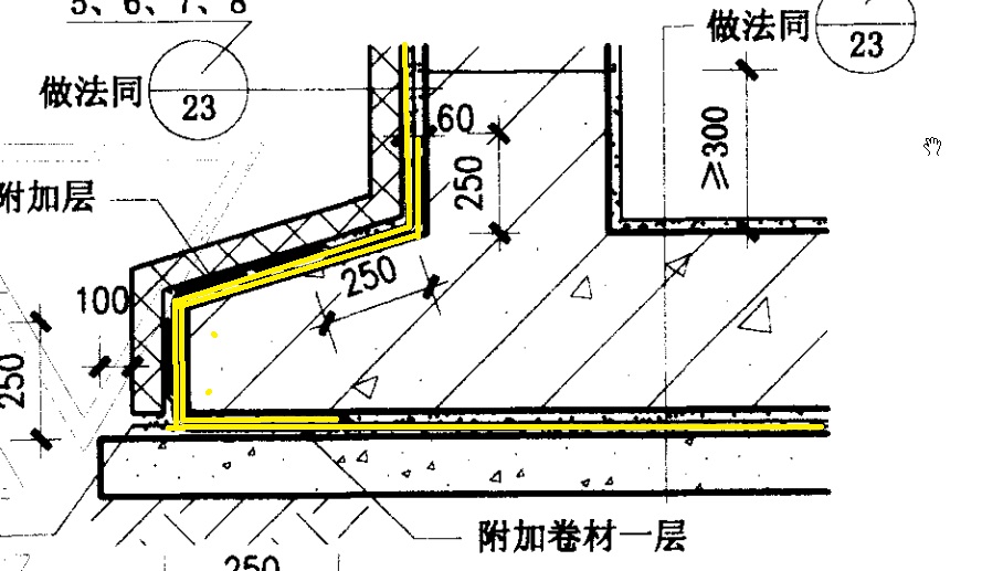 筏板防水