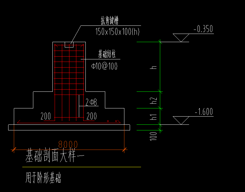 首层底标高