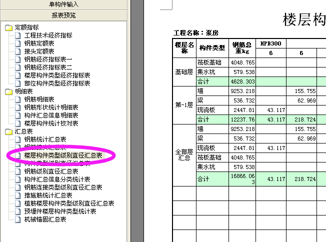 汇总计算