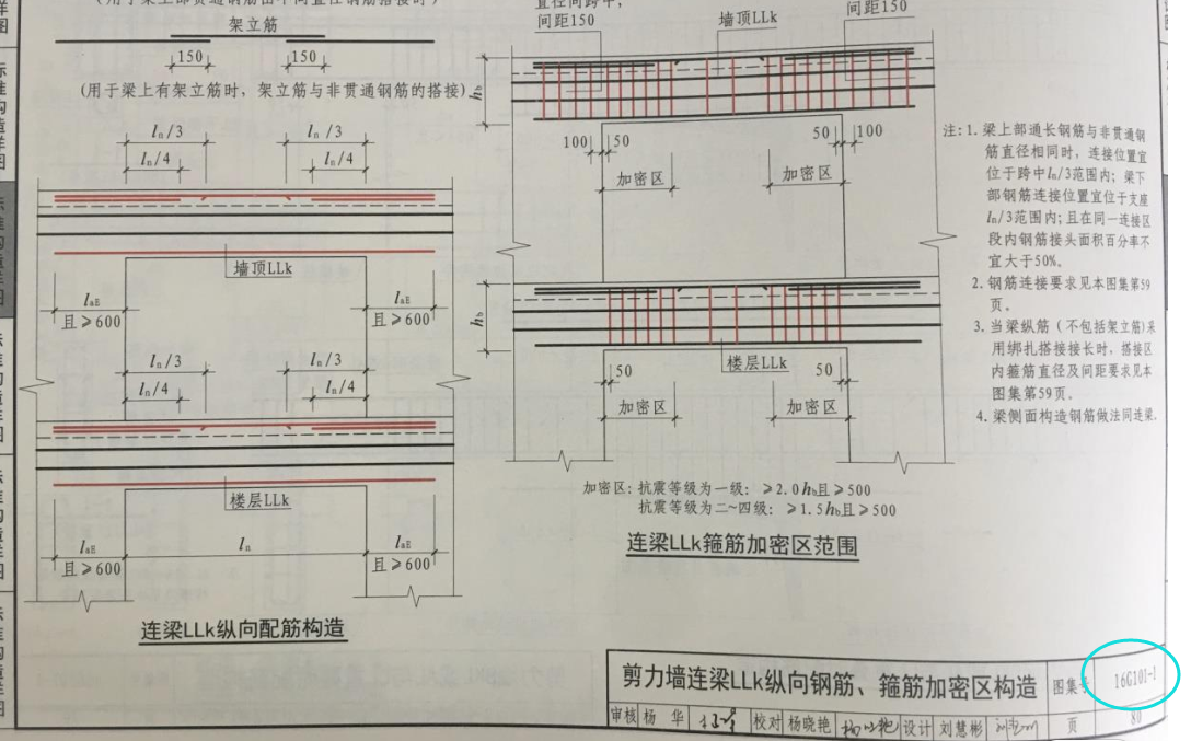 如图所示llk梁是什么梁在梁结构图纸中出现ll是什么意思