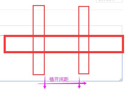 异向次梁错开间距小于3倍主梁宽度时主梁箍筋间距在次梁错开范围内全