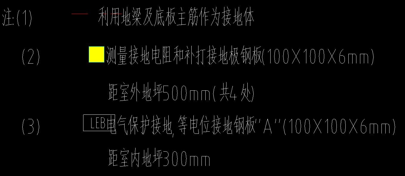 基础接地中的等电位接地钢板怎么算量?