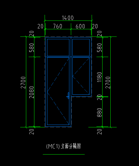 门联窗