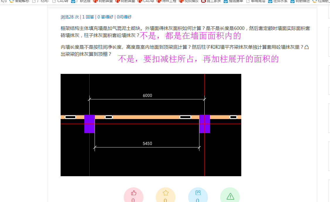 内墙长度