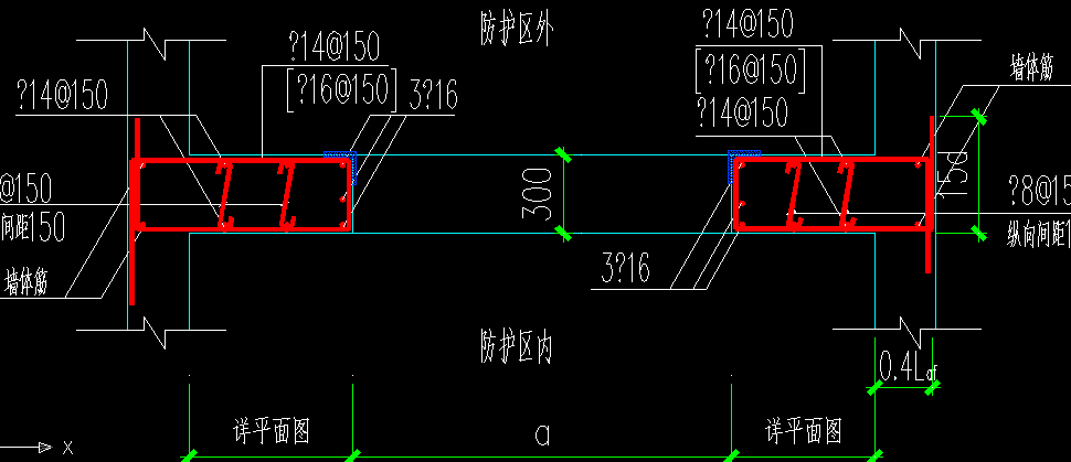 人防出入口临战封堵框做法