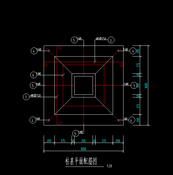 柱基钢筋如何配置柱伸至基础顶还是基础底