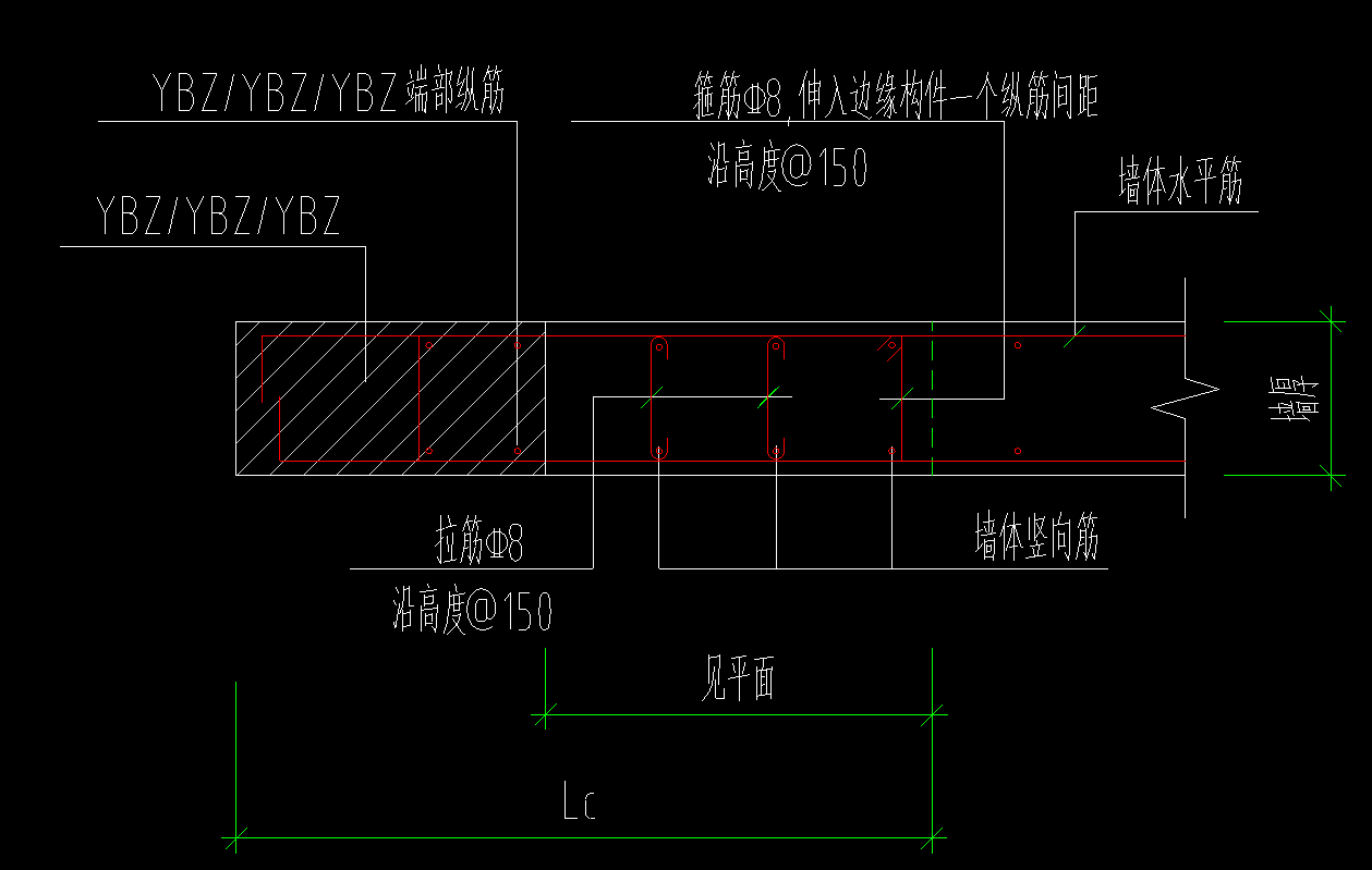 约束边缘构件