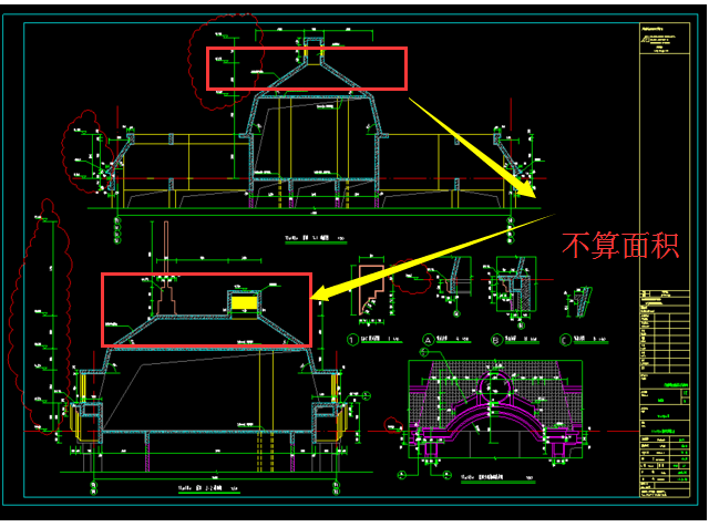 坡屋面建筑面积