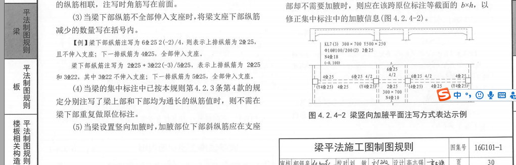 梁标注