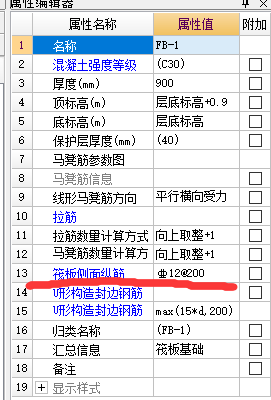 筏板边