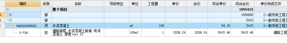 合价