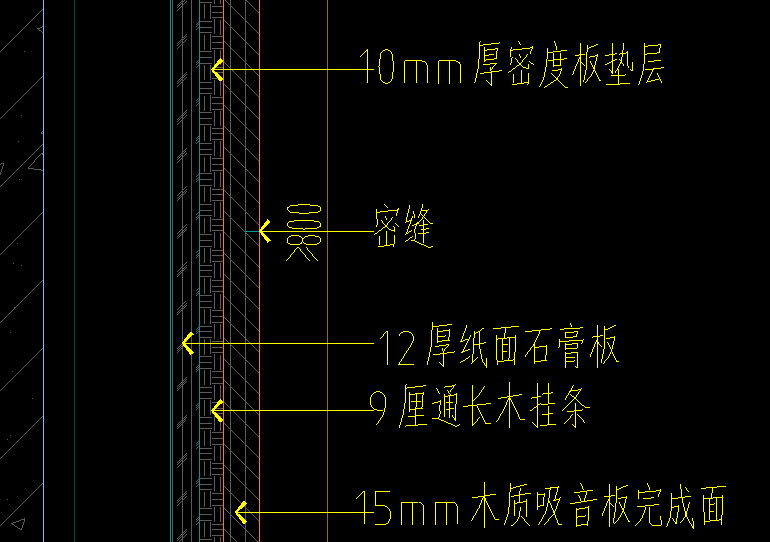 通长木挂条
