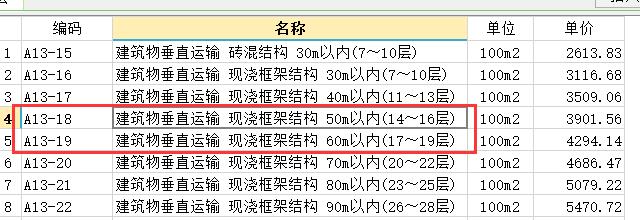 选择定额