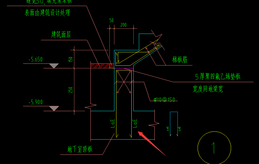 伸入