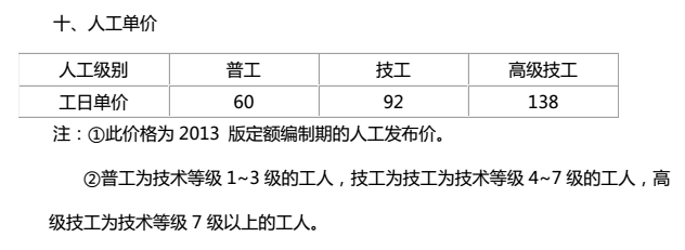 13定额