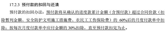 預(yù)付款