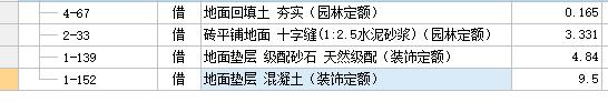 项目特征