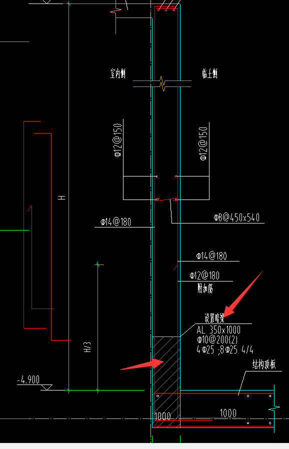 暗梁