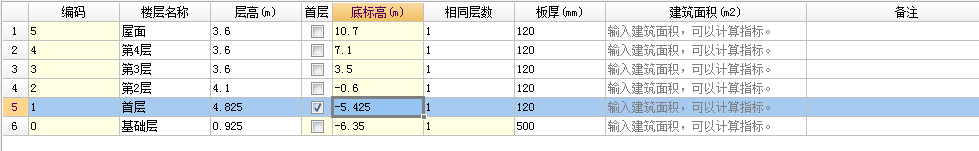 楼层设置