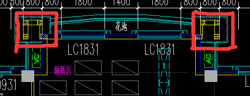 柱間