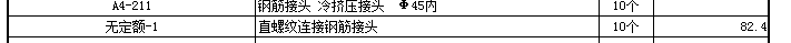 定额