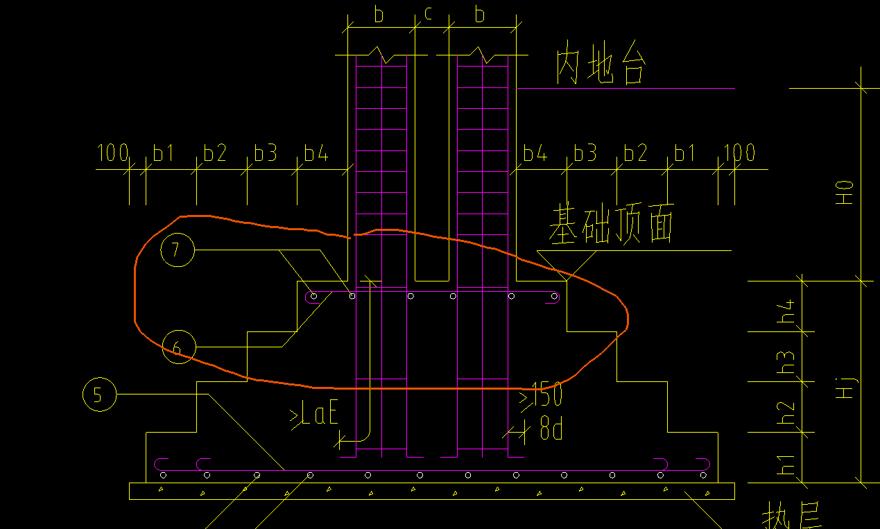 頂部鋼筋