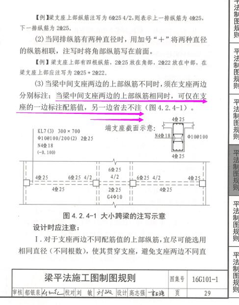 左支座负筋