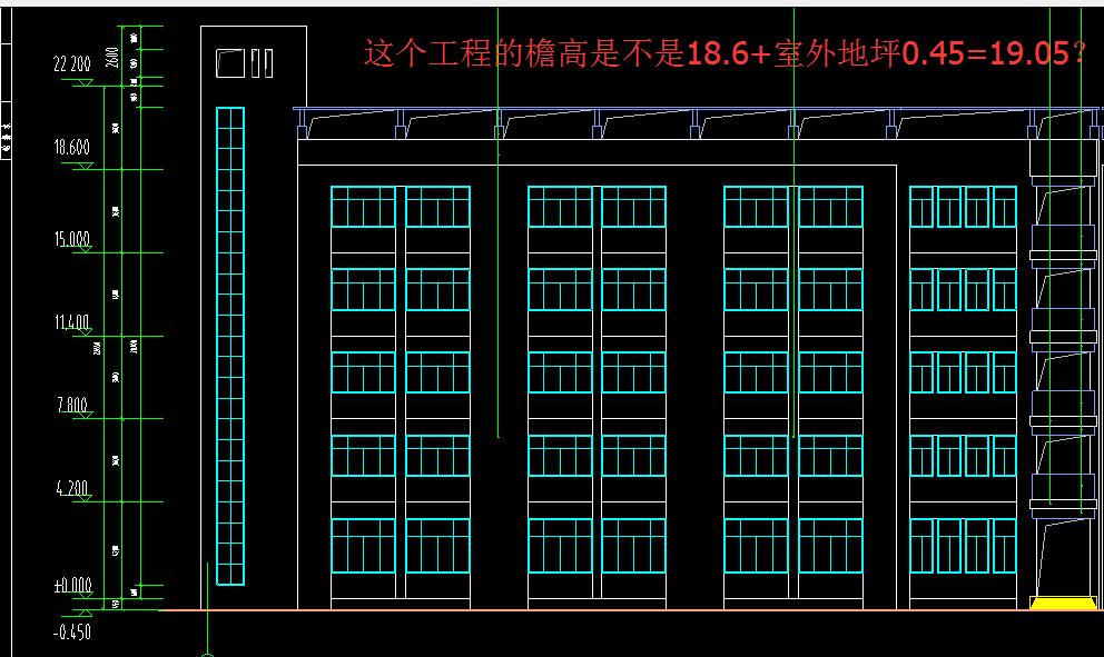 檐高