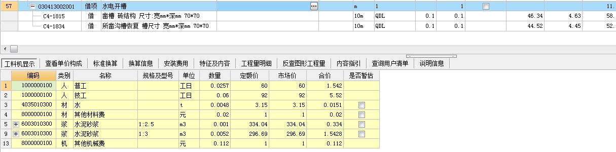 子目