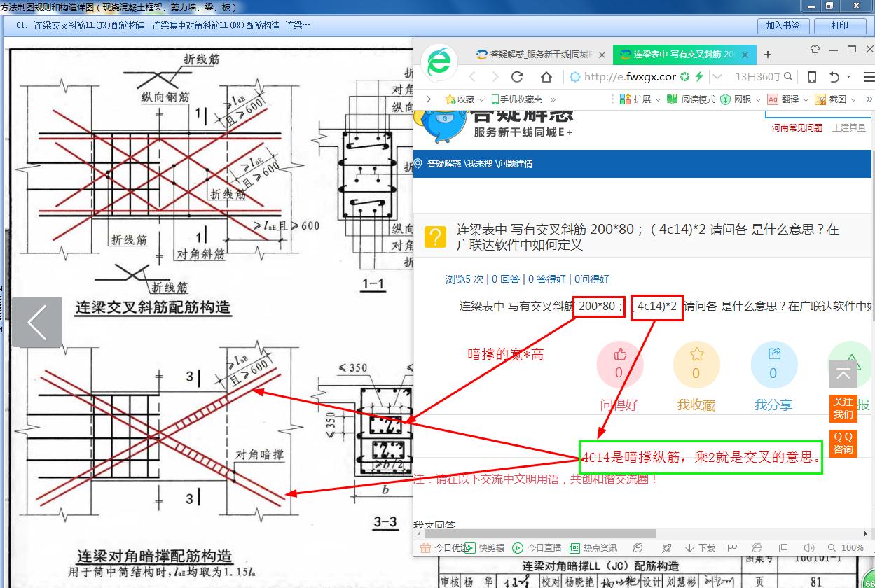 連梁表
