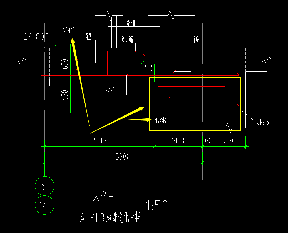 这种情况如何布置腰筋?