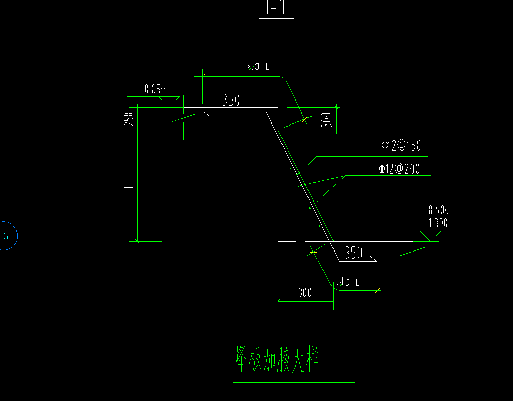 降板