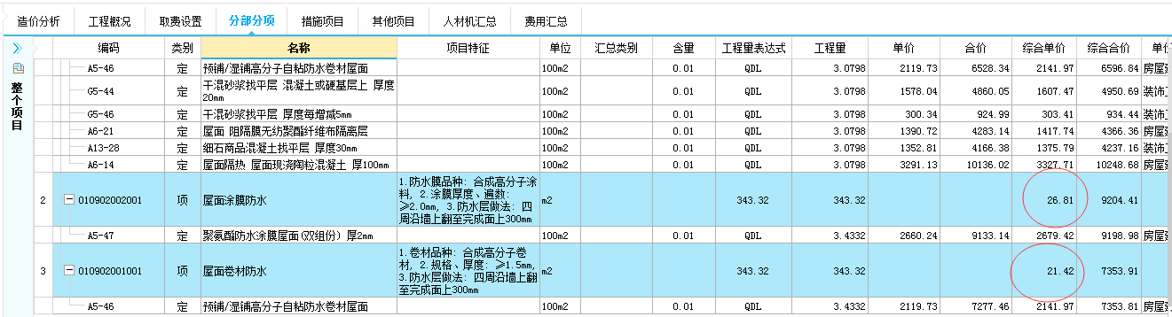 如何確定綜合單價