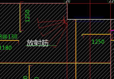 板放射筋怎么布置