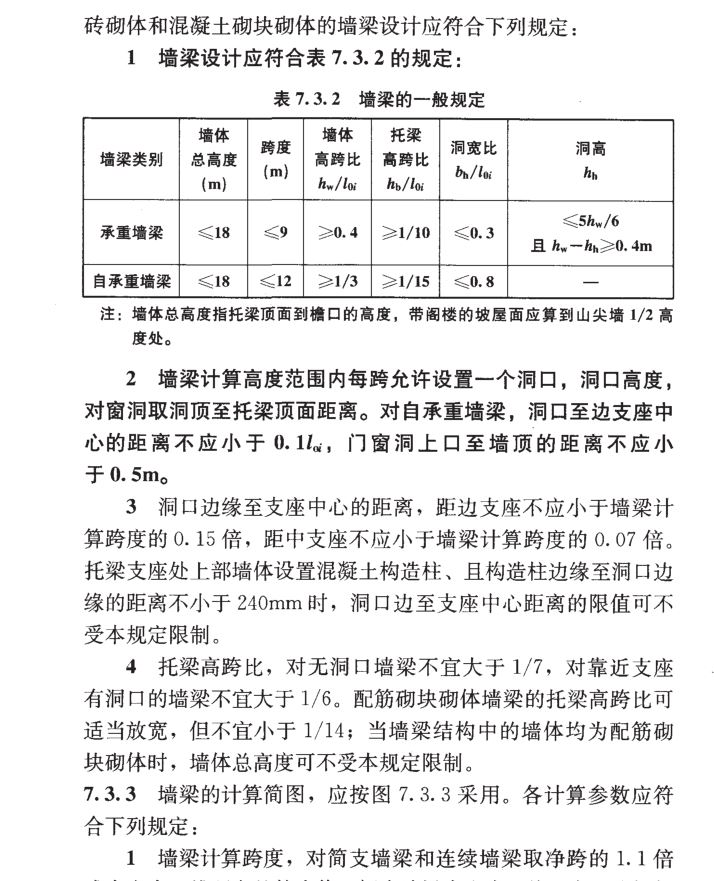 《砌体结构设计规范》