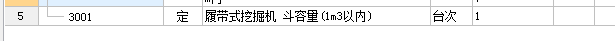 套子目