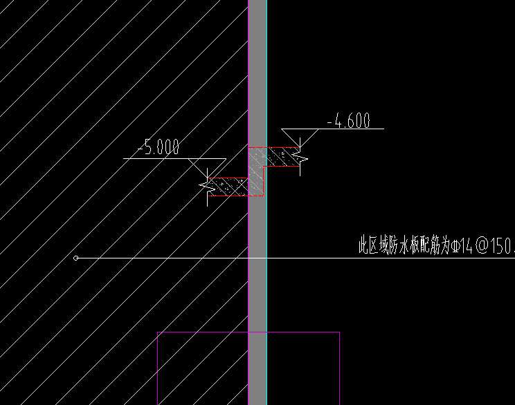 筏板变截面