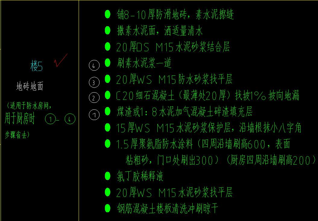 地面做法