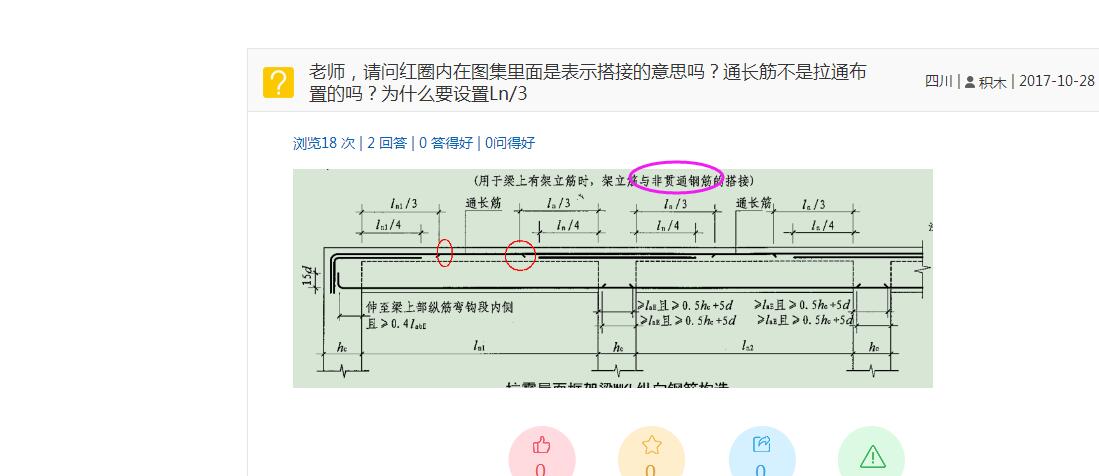 这是非贯通筋,是支座钢筋 第一排ln/3 第二排ln/4