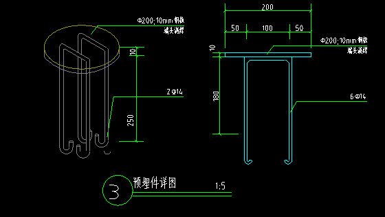 预埋件怎么算