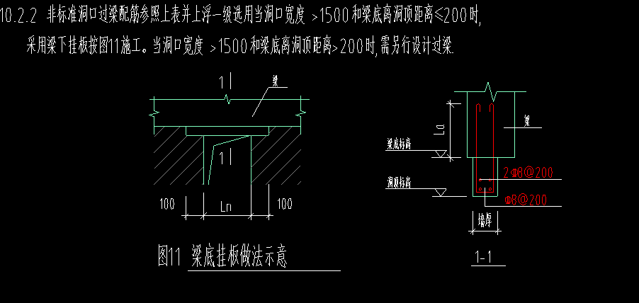 梁下挂板怎么绘制?