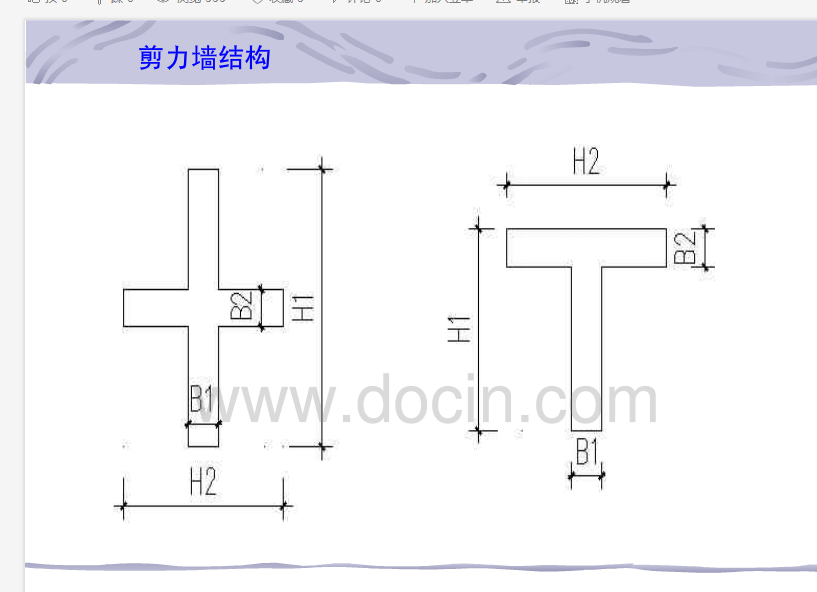 短肢剪力墙