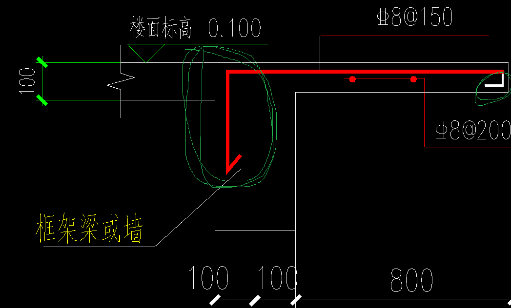 伸入