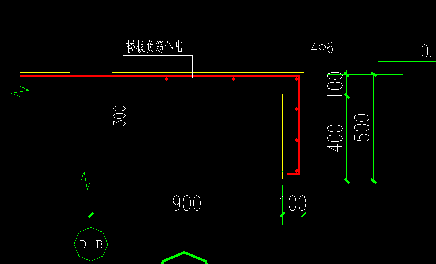 伸出