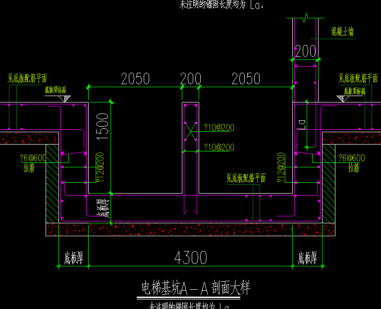 关于电梯井的画法