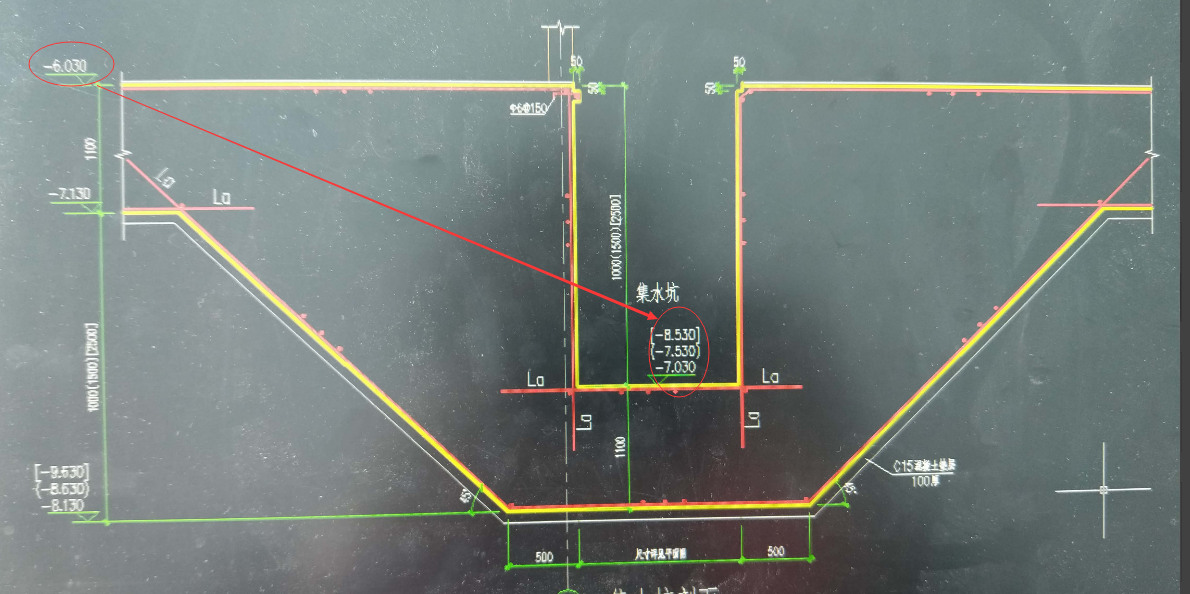 X向底筋