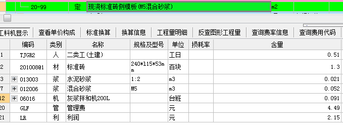 套子目