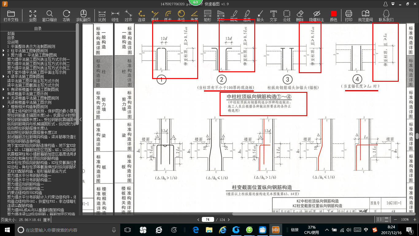 纵向钢筋